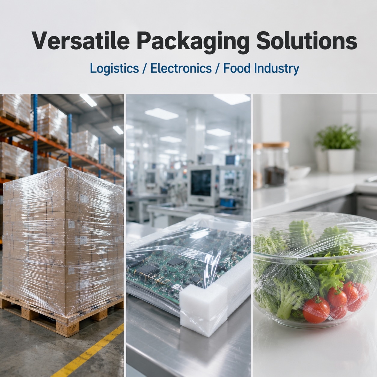 Food Grade PE Fresh Film For Fruit & Vegetable